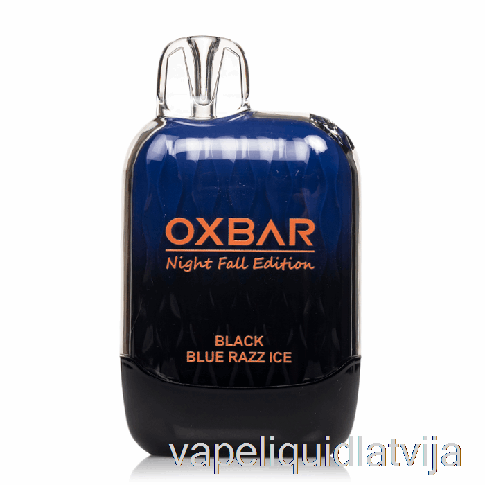 Oxbar G8000 Vienreizējās Lietošanas Melns Zils Razz Ledus Vape šķidrums